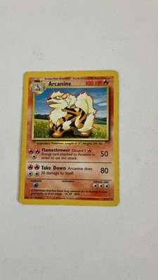 Arcanine 100 HP 23/102 Pokemon Karte