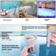 PC102 Water Quality Testing Pen with Clear LCD Display for pH and Cl2 Values