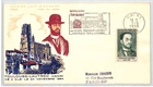 FRANCE Toulouse-Lautrec First Day Cover 1958 FDC {samwells-covers}RF200