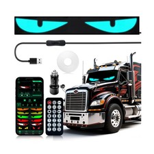 69.4" 7.56" Heavy-Duty Truck LED Devil's Eye Light Bar - Professional Grade P...