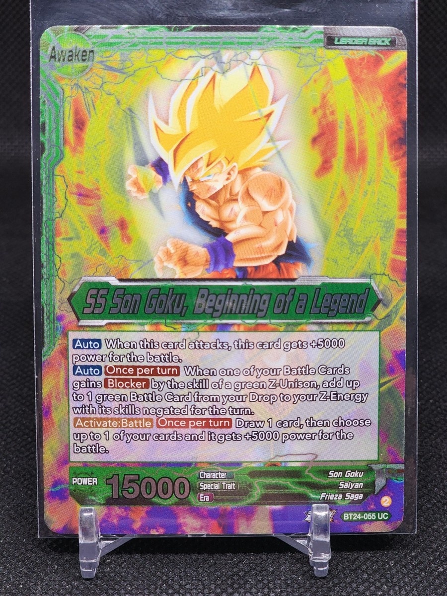 Dragon Ball Super Card Game Son Goku // SS Son Goku, Beginning of