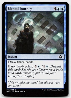 Mental Journey 51 Common Modern Horizons 2 Magic: The Gathering Near Mint
