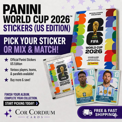 Panini FIFA World Cup 2026 Stickers (US) - Mix & Match - USA-ESP