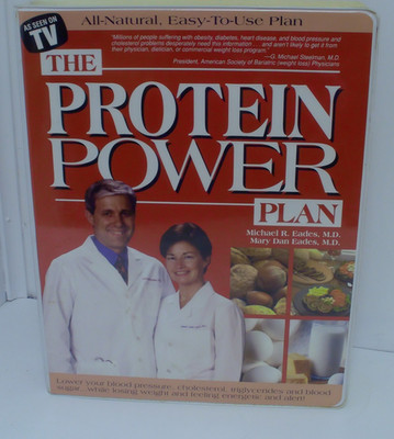 Protein Power Plan VHS Tape Set Audio Cassette Workbook 1997 Eades Keto Diet