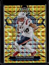 2024 Panini Mosaic #150 Kendrick Bourne Mosaic Reactive Yellow