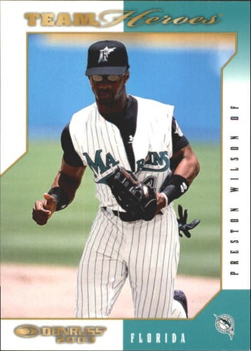 2003 Donruss Team Heroes Preston Wilson #200 card