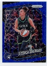 2025 Panini Prizm WNBA Blue Velocity Prizm Jessica Shepard #137 0hr