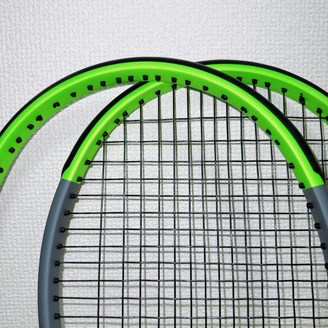 Wilson Blade テニスラケット グリーン Amazon | Wilson Blade Feel Comp ジュニア 26 テニスラケット