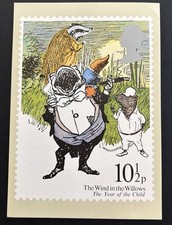 Great Britain PHQ Card 1979 The Wind in the Willows Year of the Child