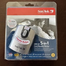 New SanDisk ImageMate USB 2.0 5-in-1 Card Reader / Writer SDDR-99-A15