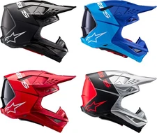 Alpinestars Supertech M10 Flood Helmet - Motocross Dirt Bike Offroad Adult