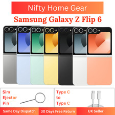 Samsung Galaxy Z Flip 6 5G 256GB 512GB Unlocked Foldable Smartphone Pristine A+
