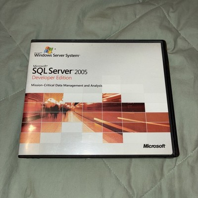 Microsoft Windows SQL Server 2005 Developer Edition