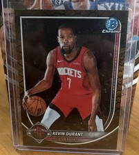 2025-26 Bowman Basketball KEVIN DURANT Chrome Reptilian #BCV-125 Houston Rockets