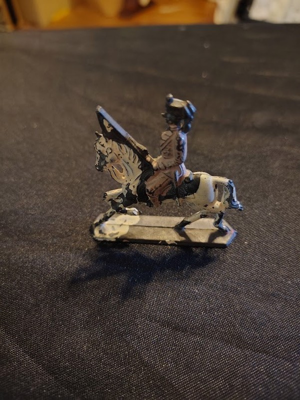 Antique Ernst Heinrichsen Flat Tin Soldier Figurine Toy Germany1914