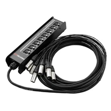 Gator Cableworks Backline Series 8x0 Drop Snake - 25 Ft - Open Box