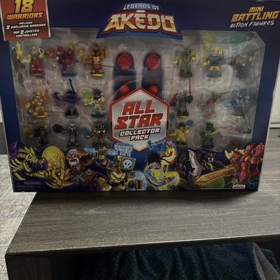 Legends of Akedo All-Star Collector Pack 18 Warriors & 2 Joysticks