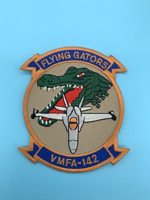 USMC Flying Gators VMFA-142 Fighter Attack Squadron Patch
