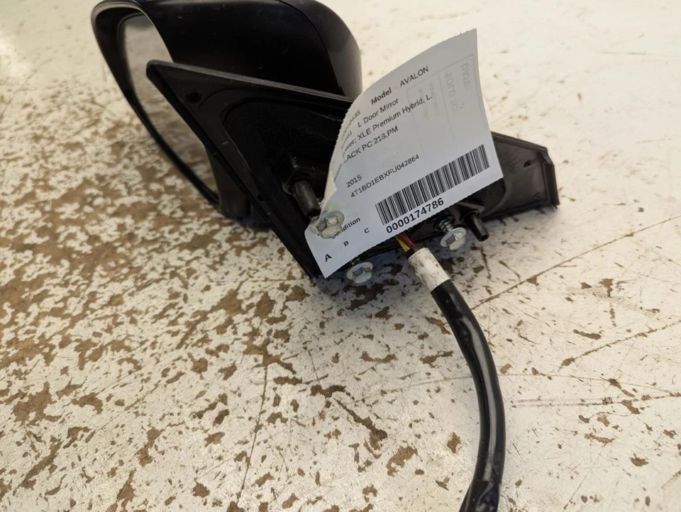 Espelho retrovisor lateral driver alimentação sem lâmpada poça compatível com 13-18 AVALON 787925 - Imagem 2 de 4