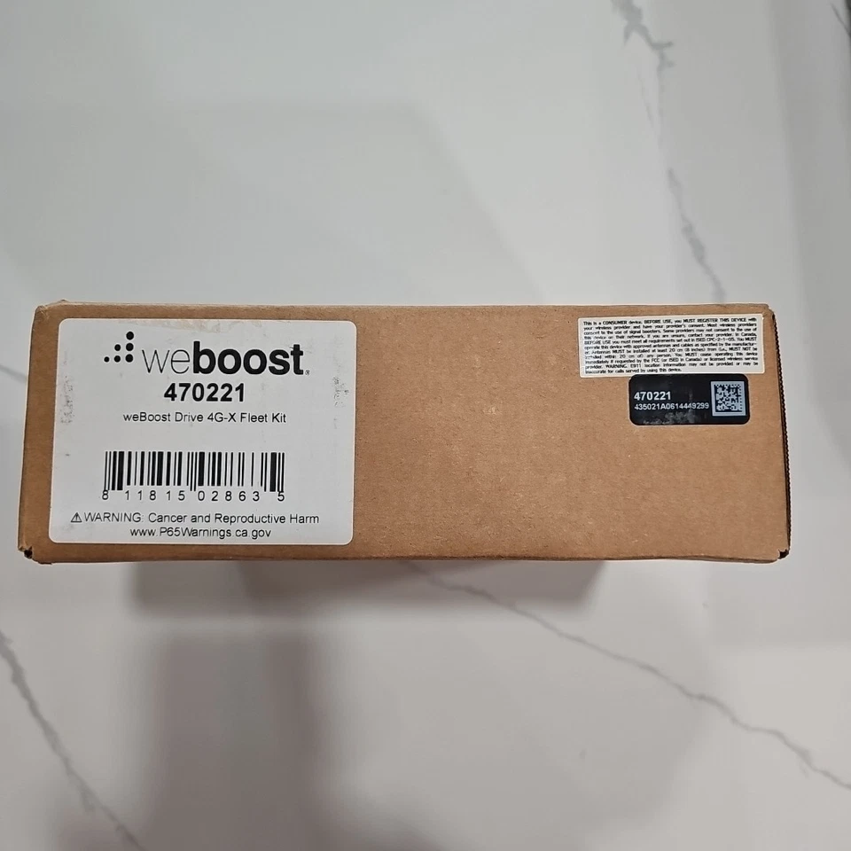 NIB Sealed Weboost Drive 4G-X Fleet Signal Booster 470221 - Image 4 of 4