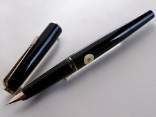 Montblanc 320 Fountain Pen Black GT 14K EF Nib
