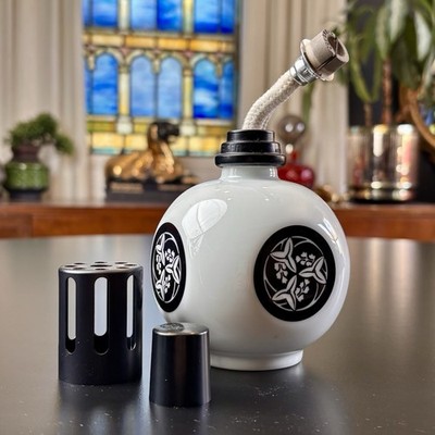 Vintage Lampe Berger Artoria Limoges Japan Blanc White Fragrance