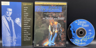 The Trouble With Harry DVD 1955 Mystery Comedy with Insert Alfred Hitchcock