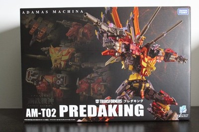 Takara Tomy Transformers AM-T02 Predaking Combiner Figure - Adamas Machina