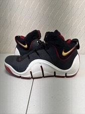 Size 11 - Nike Zoom LeBron 4 Black White Red for sale online  display picture 1