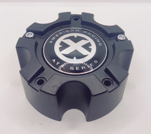 377B140-5H-YB003 American Racing Black Wheel Center Cap