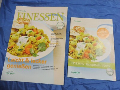  THERMOMIX FINESSEN Hefte Soulfood Käsefüße Ziegenkäse Tarte Bremer Labskaus