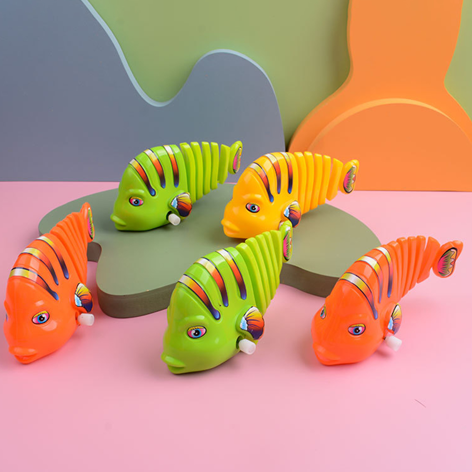 Fish Windup Toy Cute Entertainment Easter Boys Girls Wind Up Fish Toys
