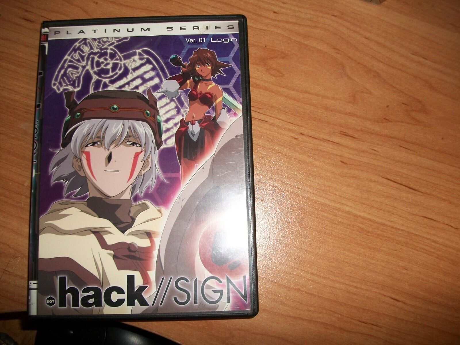 hack SIGN Ver 01 Login (DVD, 2003, Dot Hack, Anime, Platinum Series)  Canadian 669198221095