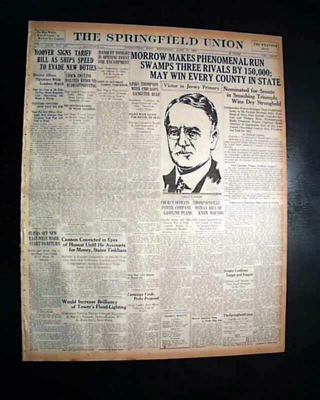 Smoot Hawley Tariff Act President Herbert Hoover Signs into Law 1930