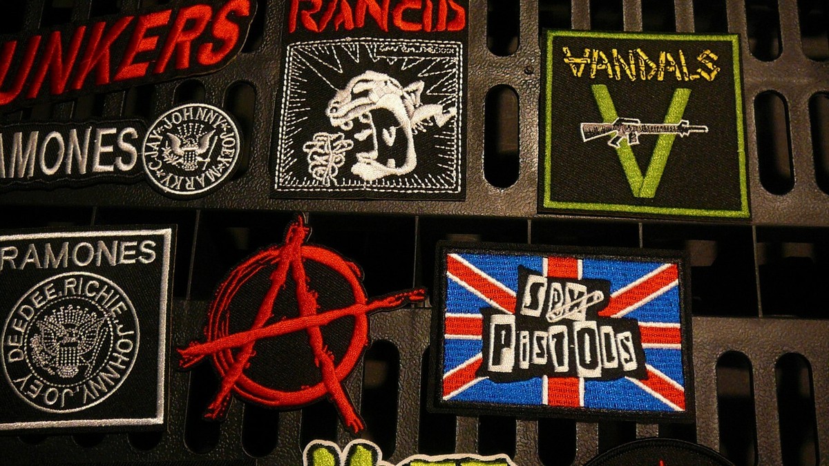 Parche Velcro Parche Para Planchar Punk Rock Diseño 'Punks Not