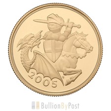 2005 Proof £2 Coin Gold Double Sovereign