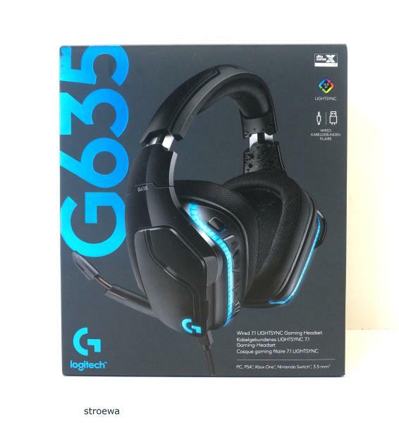 Logitech Gaming G635 Gaming Headset - Schwarz (981-000750) | Acquisti  Online su eBay