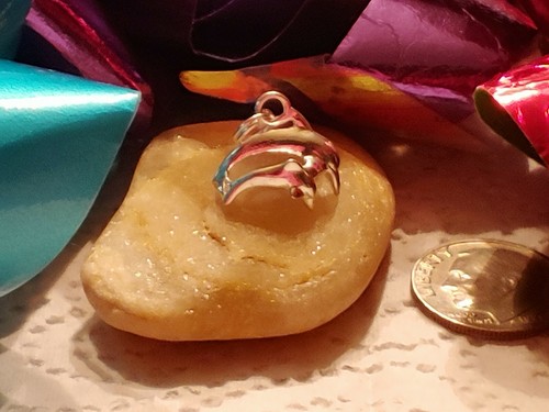 Sterling Silver Two Fish Dolphin Porpoise Leaping Charm Pendant Marked S925