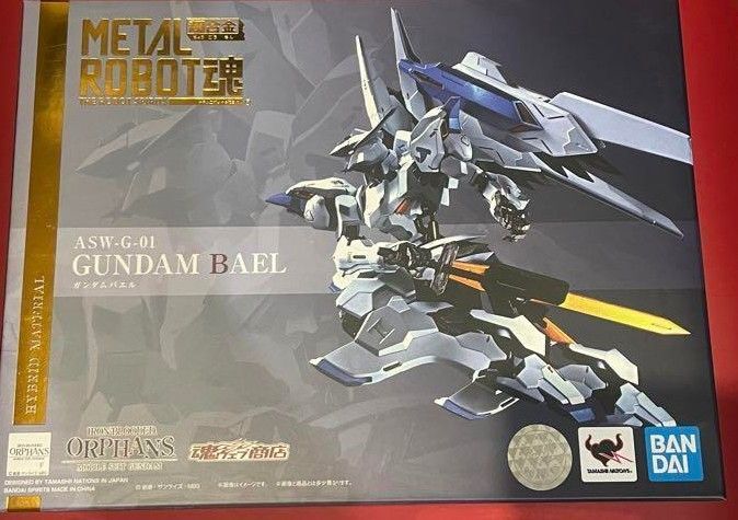 BANDAI L ROBOT魂 GUNDAM BAEL ガンダムバエル METAL ROBOT魂 ＜SIDE MS＞ ガンダムバエル | 機動戦士ガンダム 鉄血の