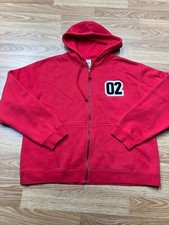 Disneyland Resort Grad Nite 02 Hoodie USA Made VTG Y2K Red Large L