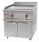 Gas Bratplatte 14,5 kW Glatt Griddleplatte Griddle Bräter Grill Standgerät