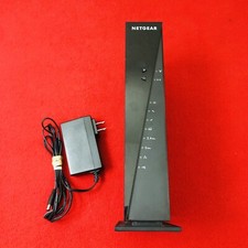 Netgear C6300 Dual Band Modem Gigabit Router w/ Power Cord  Ethernet Bundle