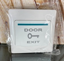 (2) DC12V Door Exit Button Security Push Button for Door Access Control System