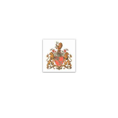 Sticker/Decal Free Hanseatic City of Bremen coat of arms Low German 7x7cm a3265