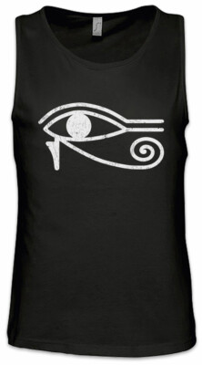 Eye Of Ra II Sign Herren Tank Top Horusauge Auge Falcon Sun God Horus Sonnengott