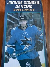 San Jose Sharks Joonas Donskoi 4/5/18 Dancing Bobblewaist Bobblehead SGA Signed