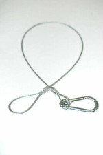 50 Safety Cable Silver 30"  dj etc stage lighting aultman
