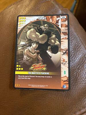 Street Fighter Epic Battles Trading Card C16 The Master's Teaching Event