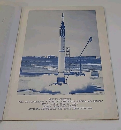 Vintage NASA Launch Vehicles Picture Booklet 01-623-48 1960s Rockets Old - Picture 12 of 24