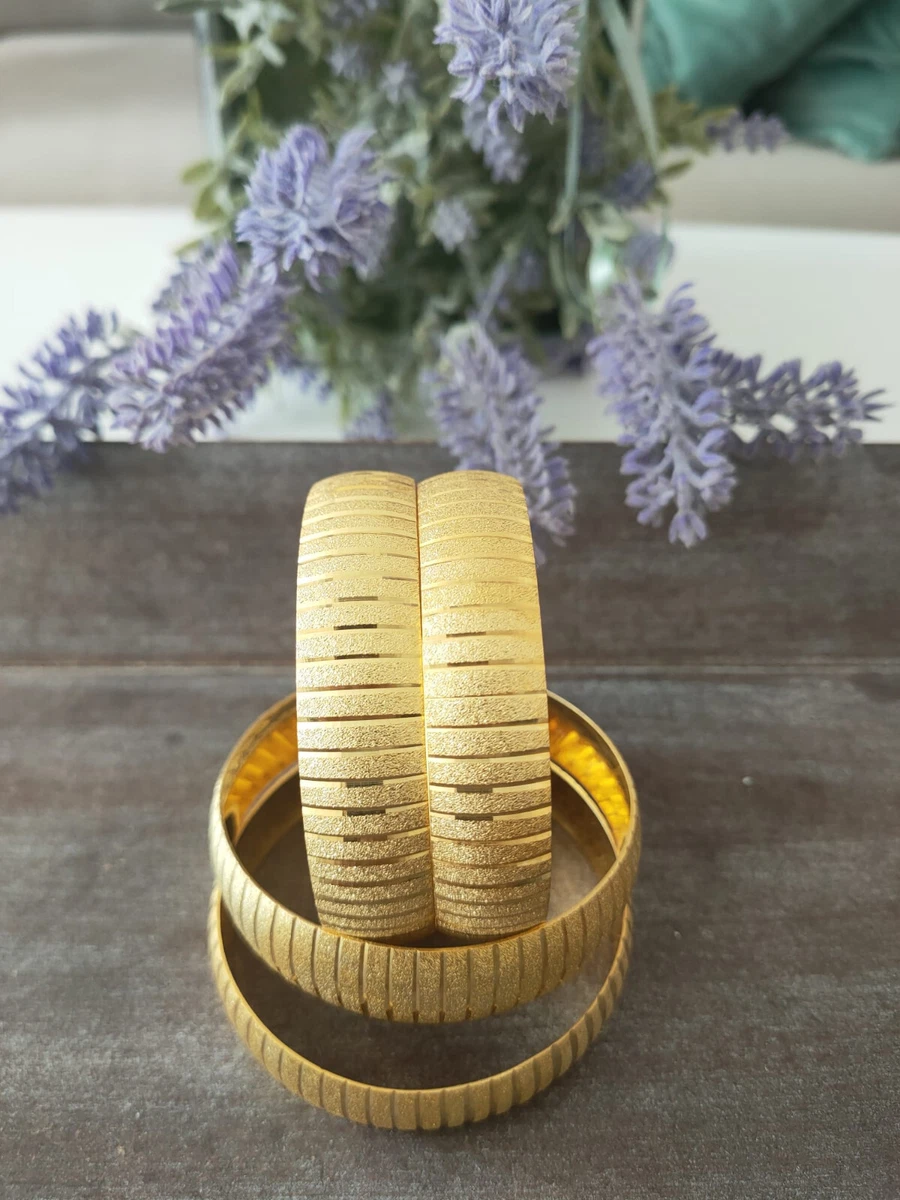 One carat shop gold bangles